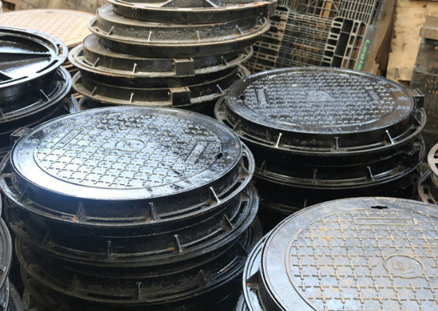 लोड रेटिंग A15 फाइबरग्लास मैनहोल कवर FRP Recessed Cover 25Mm,Frp कम्पोजिट राल मैनहोल कवर