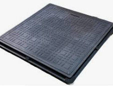 ग्लास फाइबर ग्लास स्लिप विरोधी Manhole कवर के साथ मजबूत प्रभाव प्रतिरोध,गहरे रंग Manhole कवर नाली के लिए